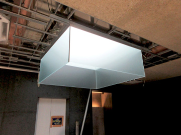 広石眼科様 天吊りモニュメント