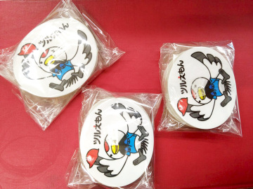 ツルえもん ステッカー