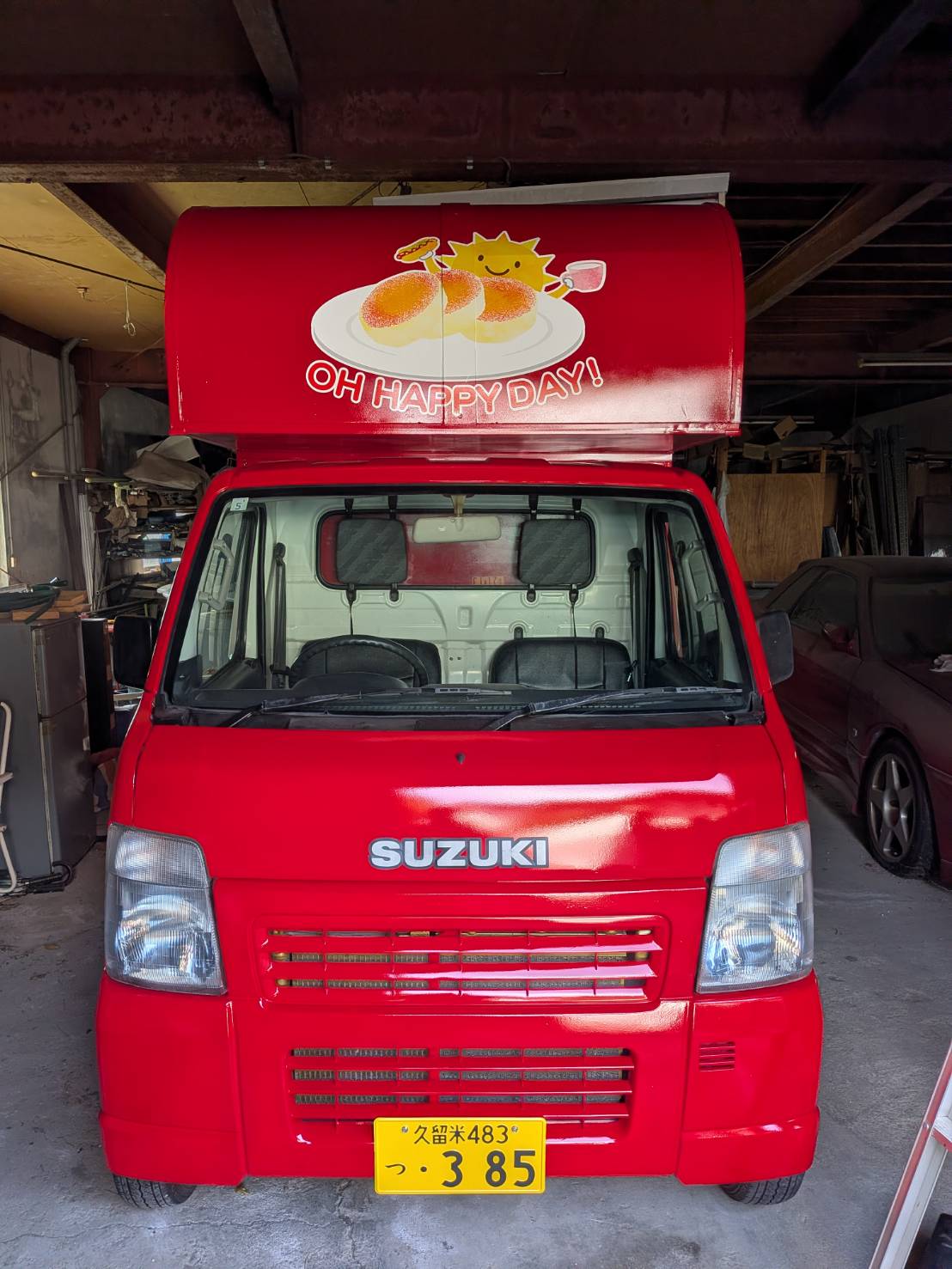 投稿についてもっと詳しく テイクアウトCafe OH HAPPY DAY　様　車両マーキング